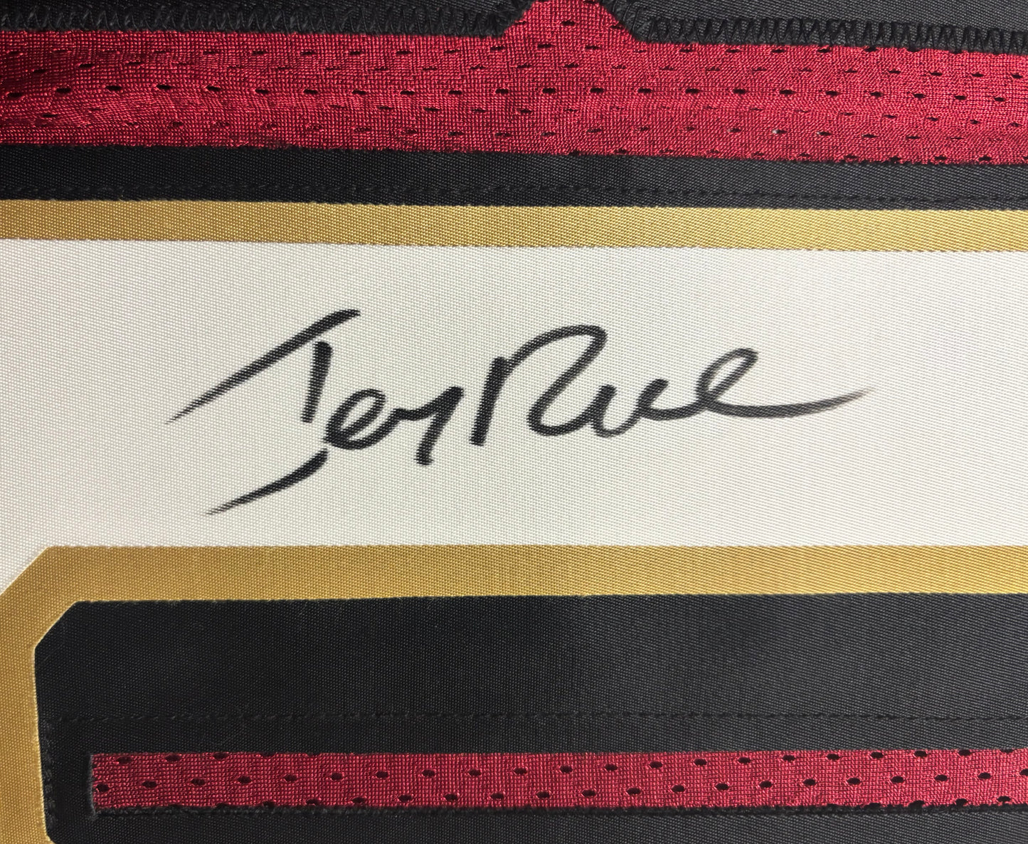 Jerry Rice Signed 1990’s Wilson Authentic 49ers Jersey