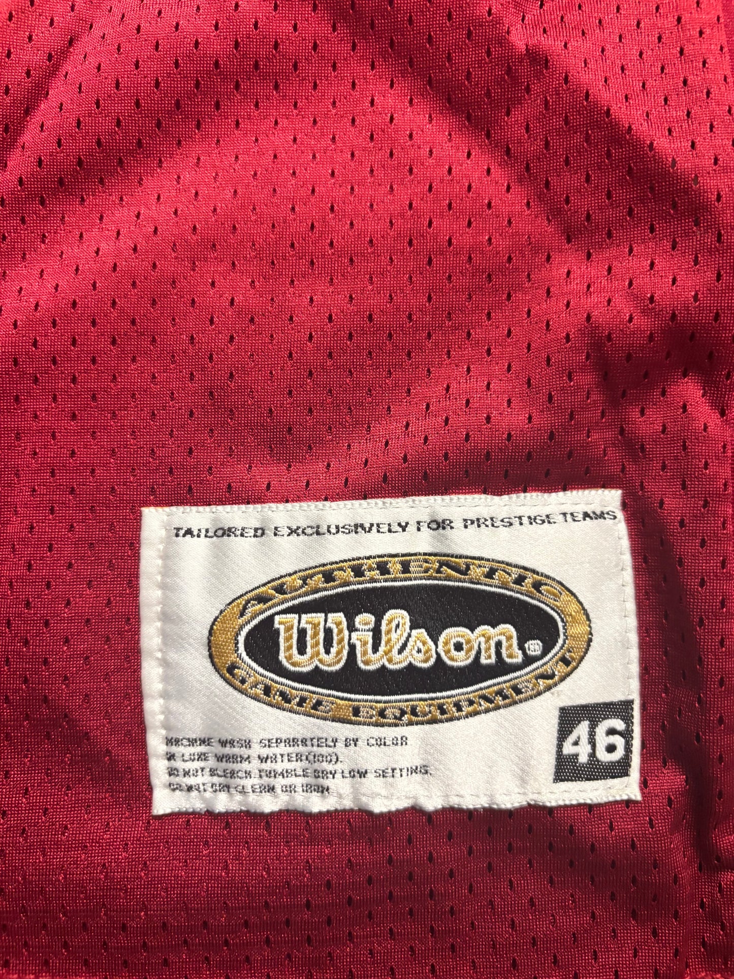 Jerry Rice Signed 1990’s Wilson Authentic 49ers Jersey