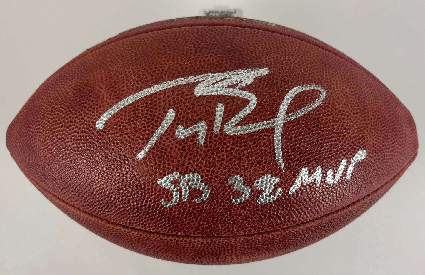 Tom Brady Patriots Signed & Inscribed Super Bowl XXXVIII Game Ball Tri Star w/Case