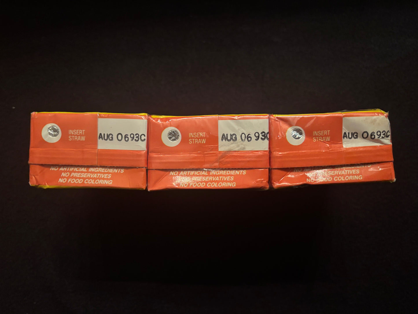Jerry Rice Pro Ball Sports Drinks Juice Box Factory Sealed Set of 3 RARE Exp '93