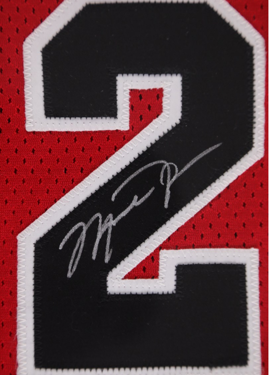 Michael Jordan Signed Chicago Bulls Retirement Nike Pro Cut Game Model Jersey Upper Deck COA Box
