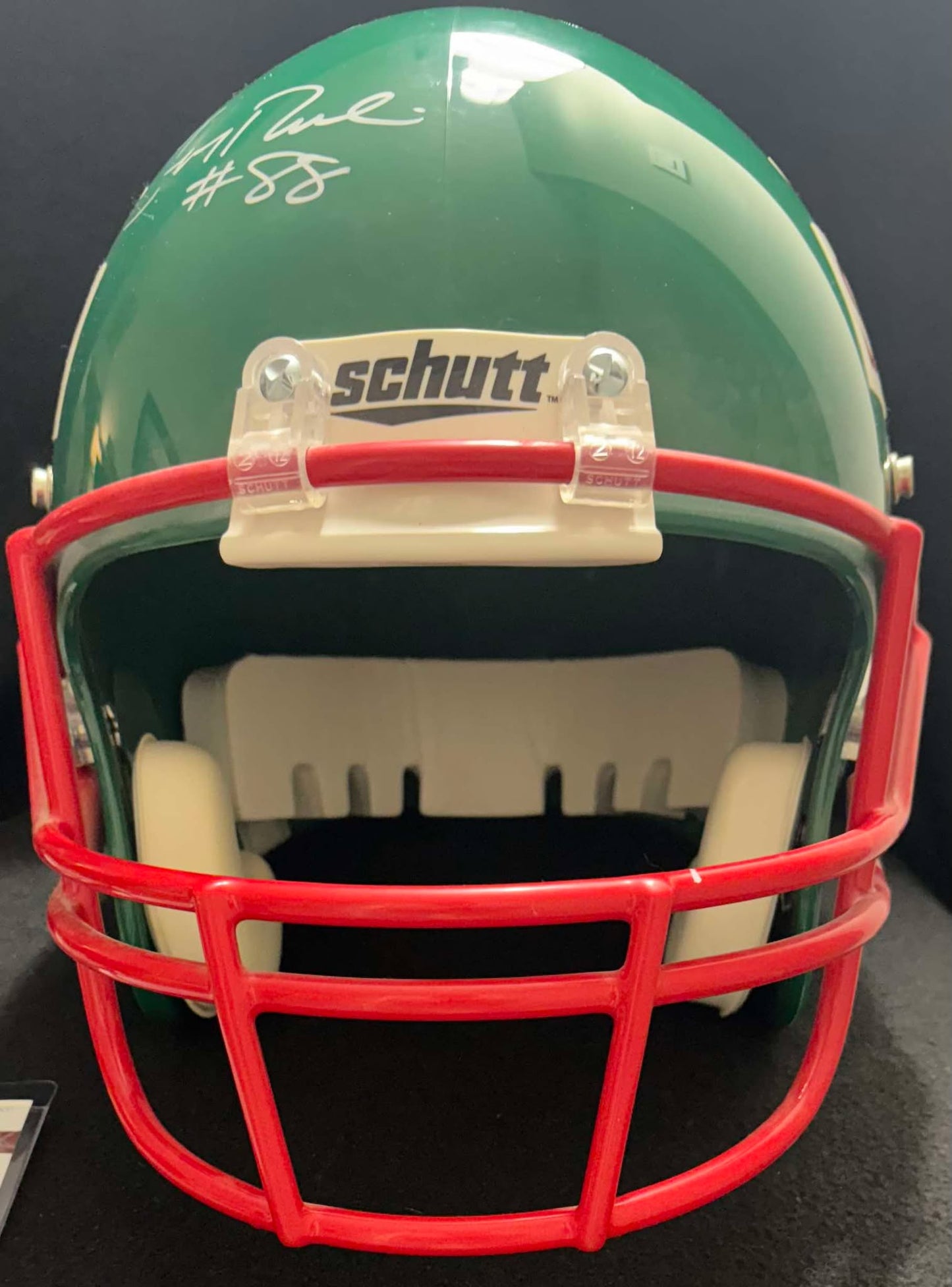 Jerry Rice Signed Mississippi Valley State Full Size Replica Helmet JSA WPP