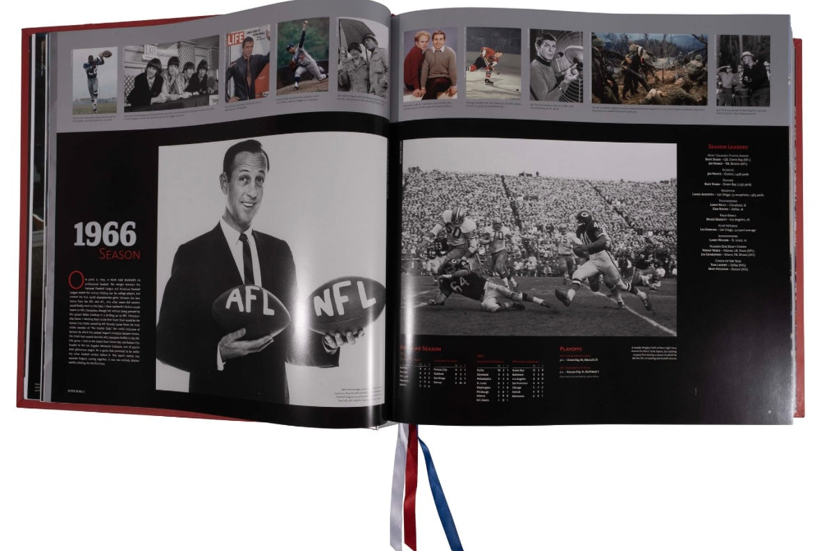 Super Bowl MVP Signed The Opus Book 35 Autographs w/ Tom Brady Beckett LOA 117/400