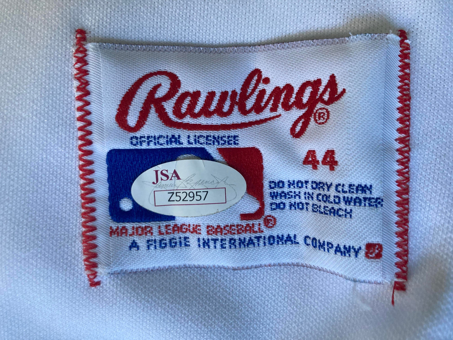 1990/91 Ken Griffey Jr Signed Mariners Rawlings Game Model Jersey JSA LOA