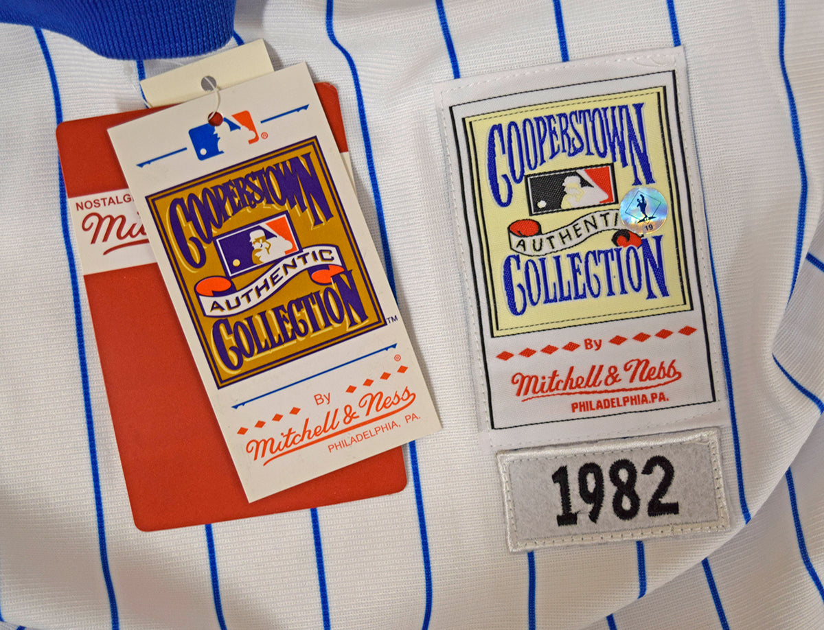 Robin Yount Signed Mitchell & Ness 1982 Milwaukee Brewers Throwback Jersey JSA
