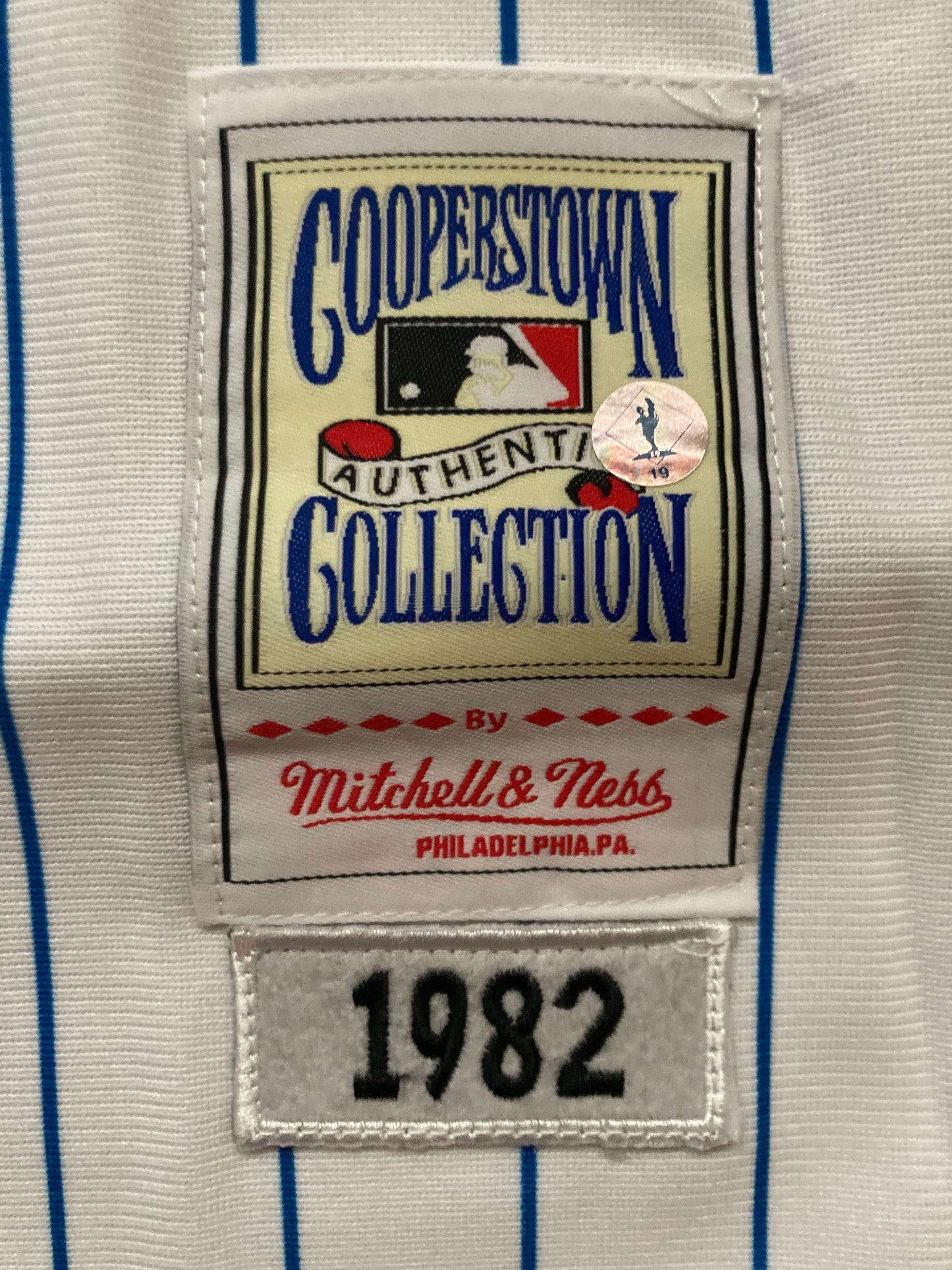 Robin Yount Signed Mitchell & Ness 1982 Milwaukee Brewers Throwback Jersey JSA