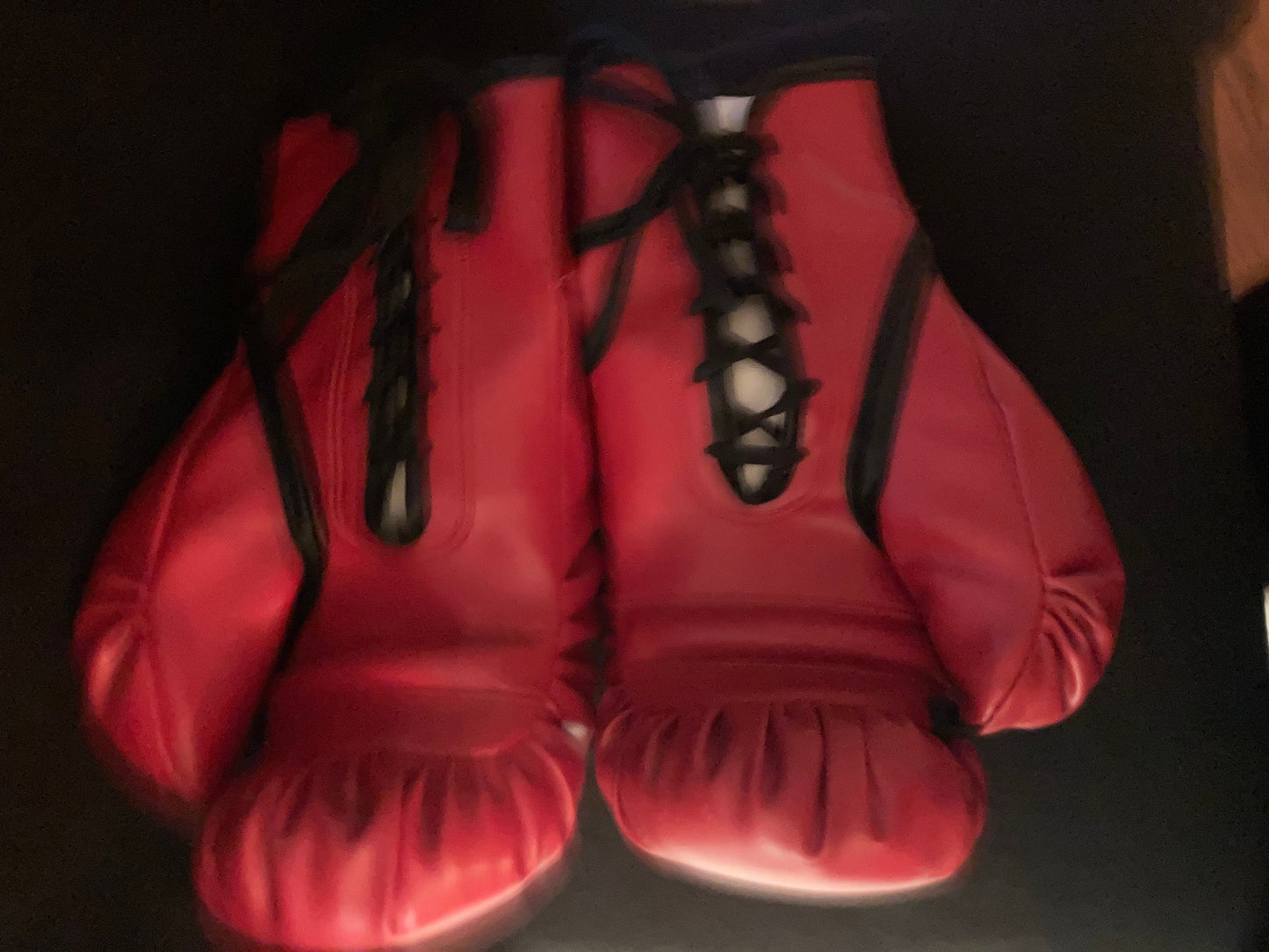 Muhammad Ali Signed Boxing Glove Score Board COA Full Vintage Signature