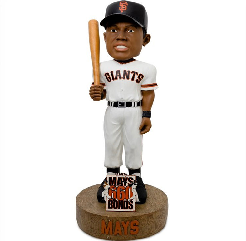 Willie Mays RARE Signed 3 Ft Forever Collectibles Bobble Head PSA/DNA 1/1