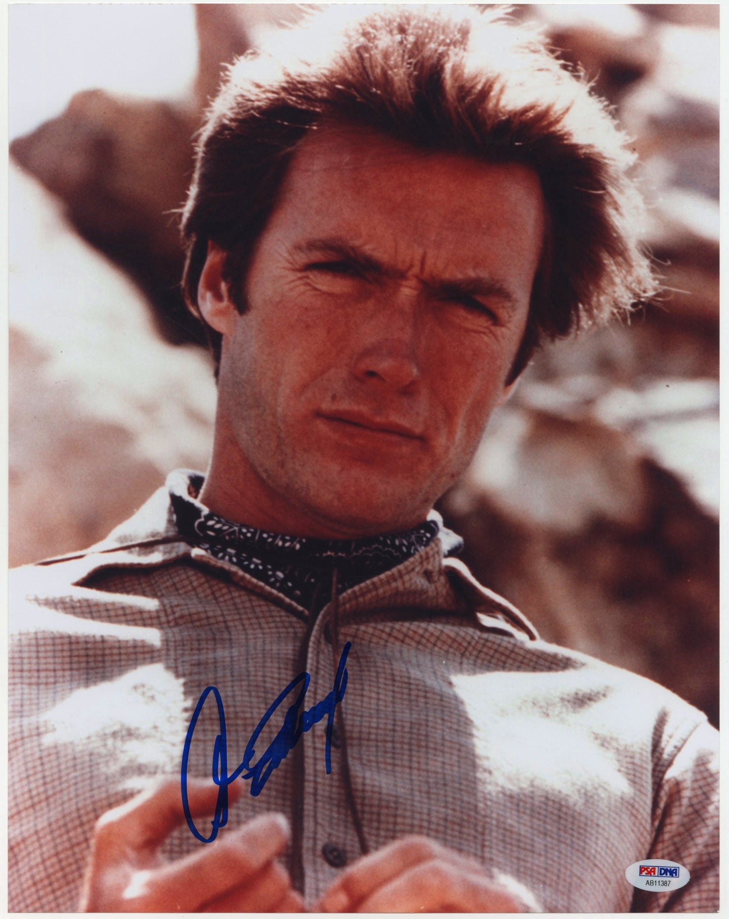 Clint Eastwood Signed 11x14 Custom Framed Photo Display PSA/DNA LOA