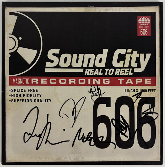 Foo Fighters Signed Sound City Real to Reel Album Dave Grohl Taylor Hawkins JSA