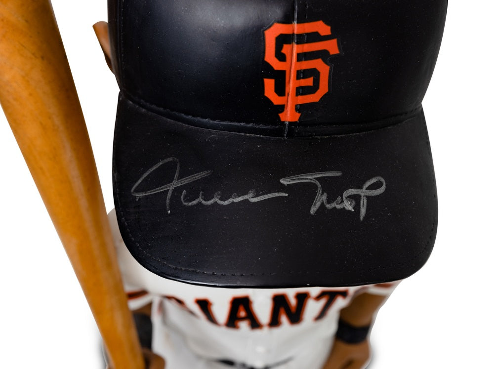 Willie Mays RARE Signed 3 Ft Forever Collectibles Bobble Head PSA/DNA 1/1