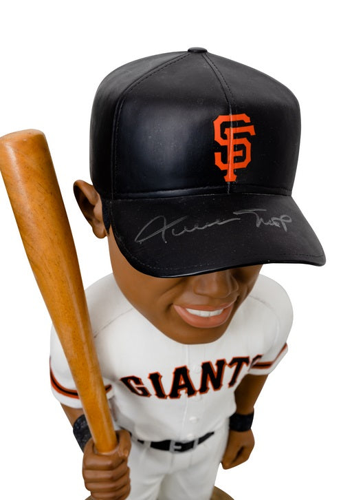 Willie Mays RARE Signed 3 Ft Forever Collectibles Bobble Head PSA/DNA 1/1