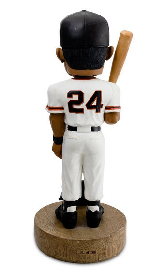 Willie Mays RARE Signed 3 Ft Forever Collectibles Bobble Head PSA/DNA 1/1