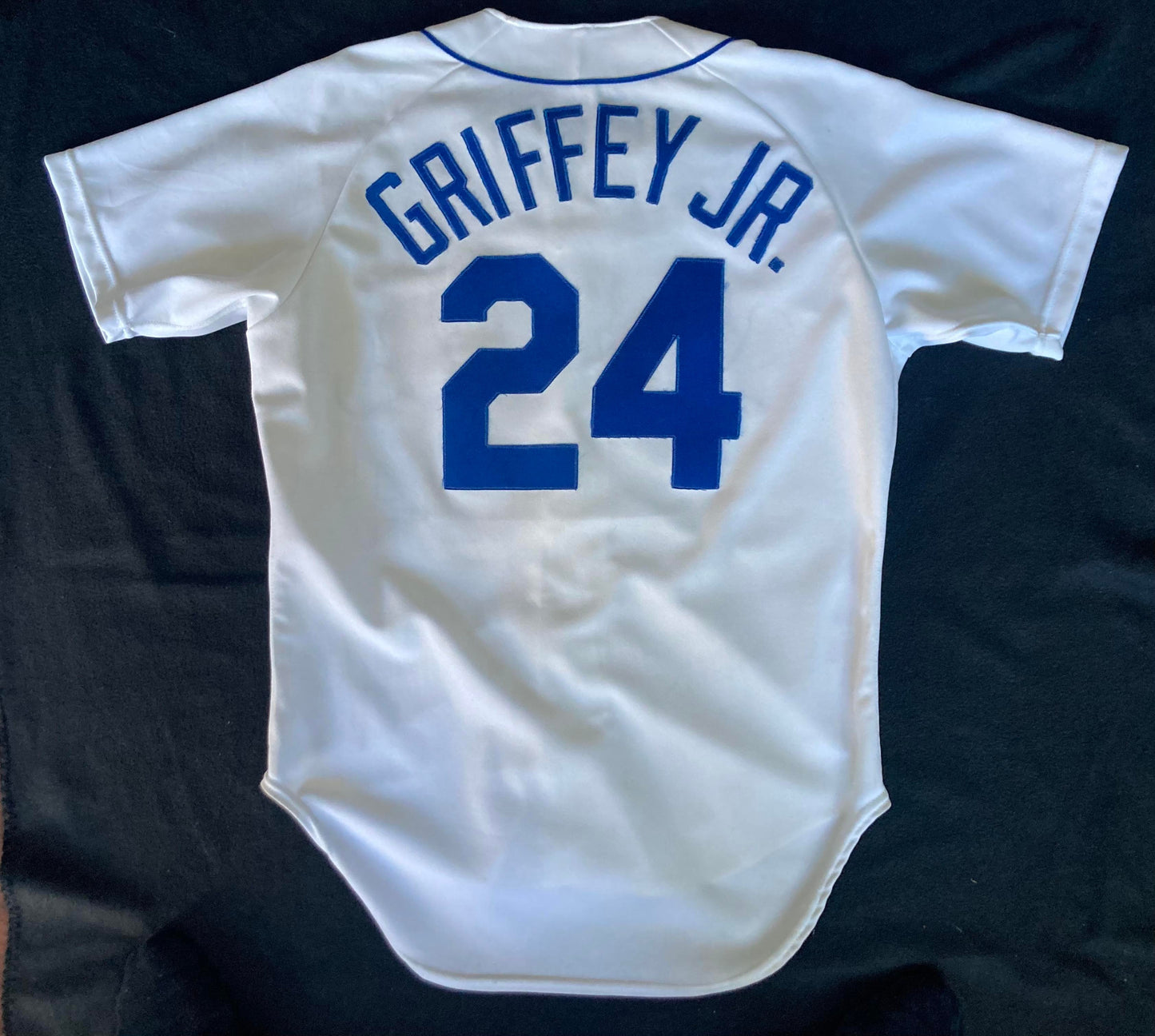 1990/91 Ken Griffey Jr Signed Mariners Rawlings Game Model Jersey JSA LOA